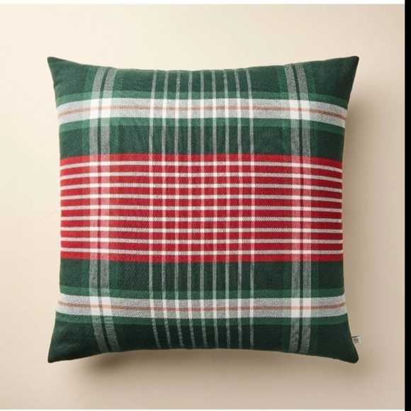 Hearth & Hand With Magnolia Plaid Christmas Pillow